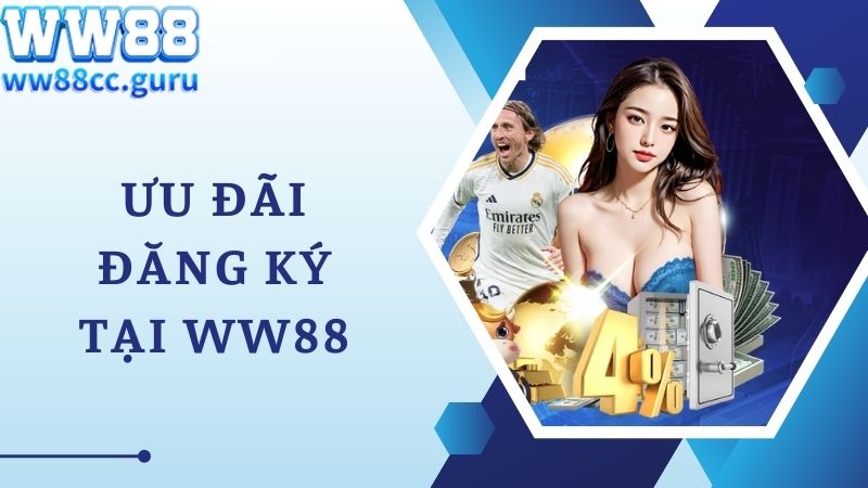 Ưu đãi đặc biệt dành tặng bet thủ khi đăng ký WW88